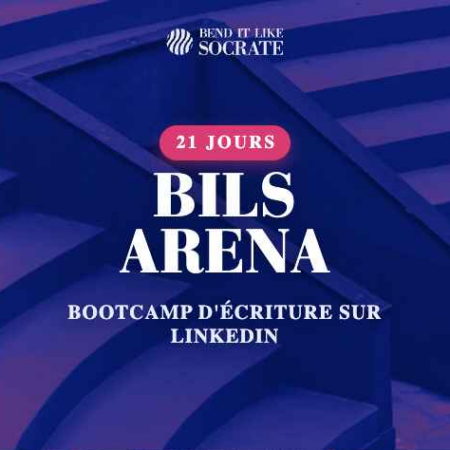 bootcamp pour trouver le plaisir d'écrire sans IA et avec clarté sur linkedin