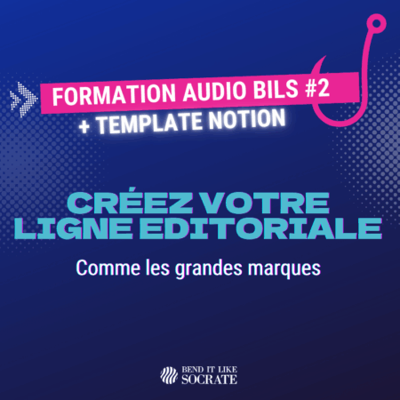 formation audio créer sa ligne editoriale sur linkedin