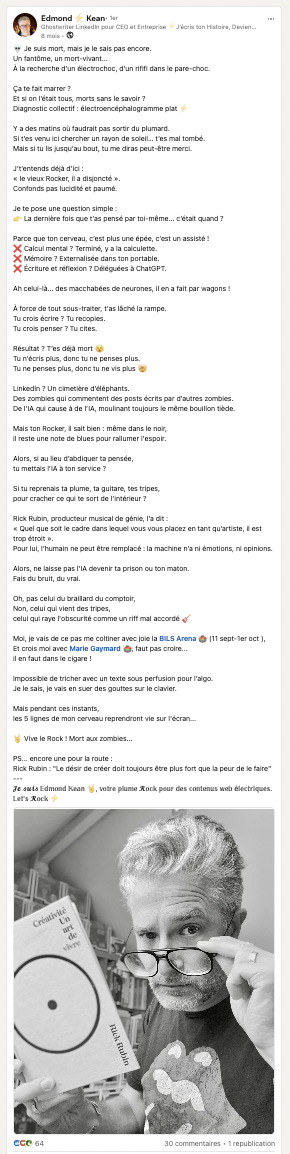 Publication LinkedIn BILS Arena