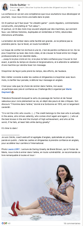 Publication LinkedIn BILS Arena