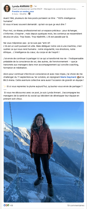 Publication LinkedIn BILS Arena