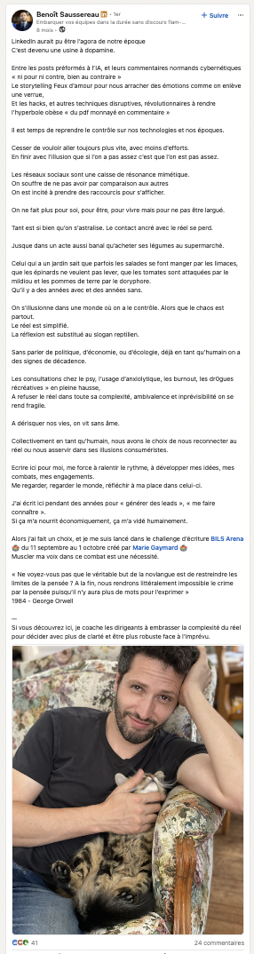 Publication LinkedIn BILS Arena