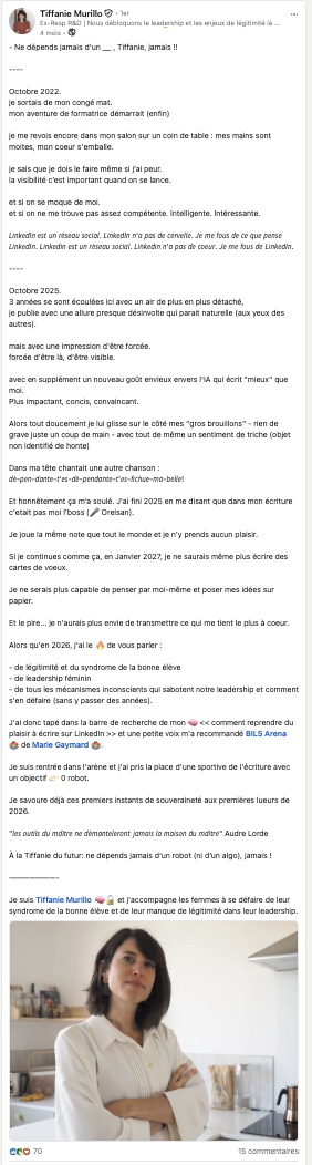 Publication LinkedIn BILS Arena