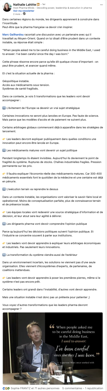 Publication LinkedIn BILS Arena