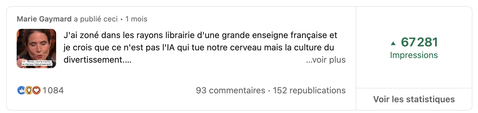 Coaching d'écriture sur LinkedIn Marie Gaymard BILS