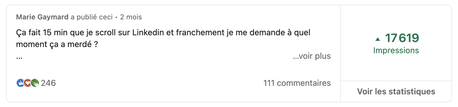 Résultat LinkedIn Marie Gaymard BILS